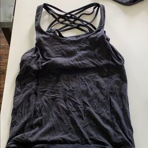 Lulu Lemon Tank with open back